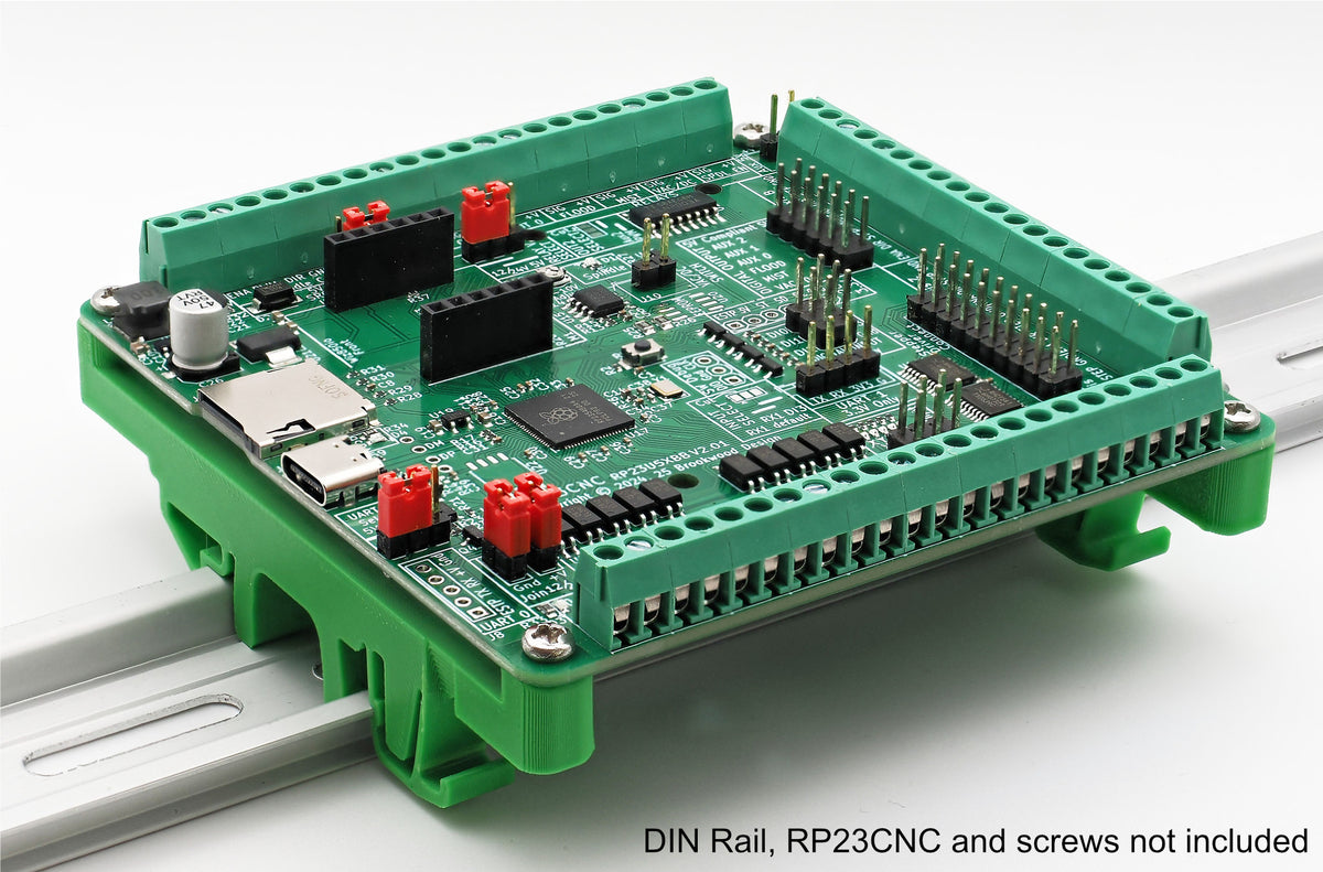 DIN Rail mounting brackets for RP23CNC